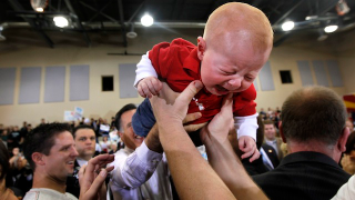 Illustration for article titled Babies Kind of Hate Mitt Romney